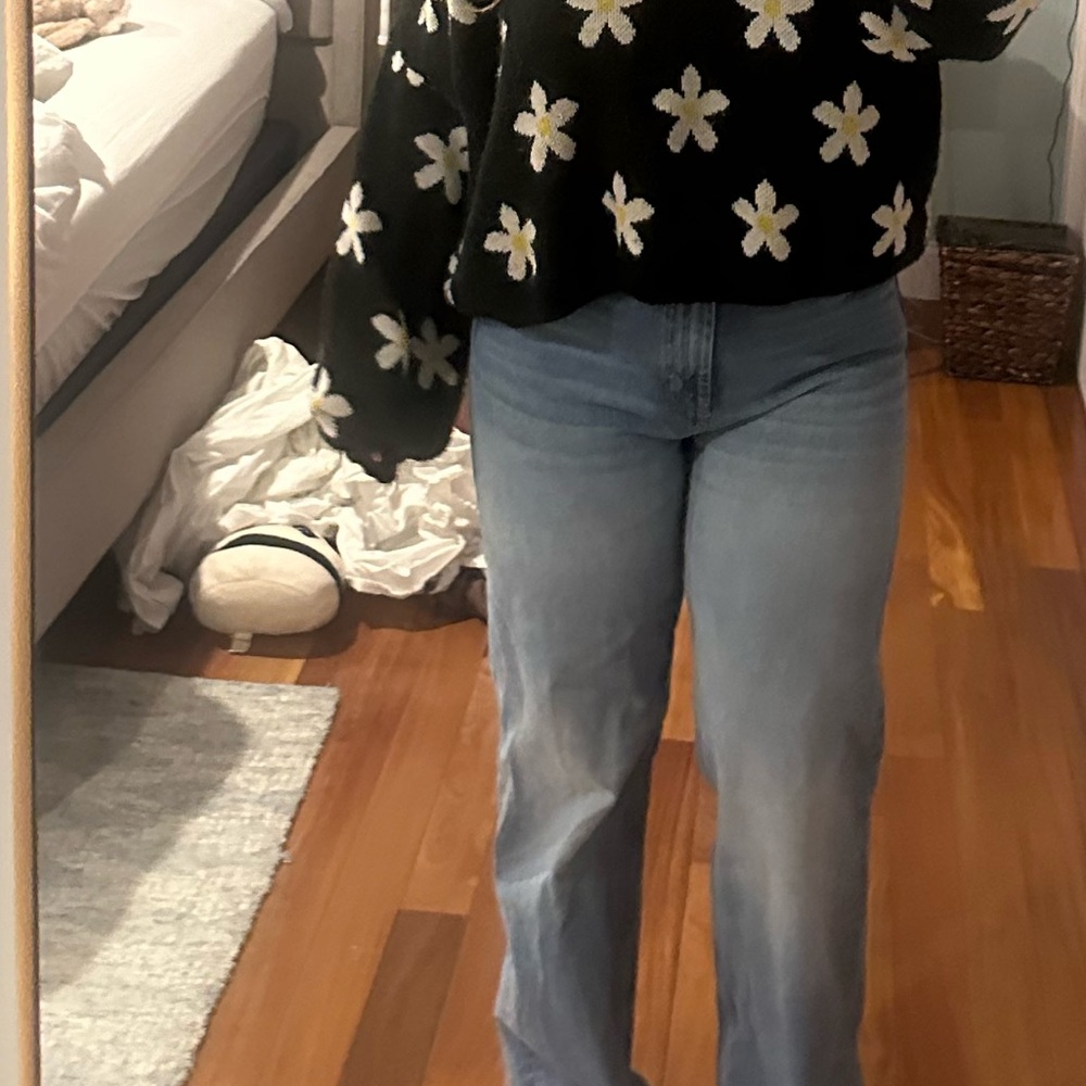 ZARA straight leg jeans